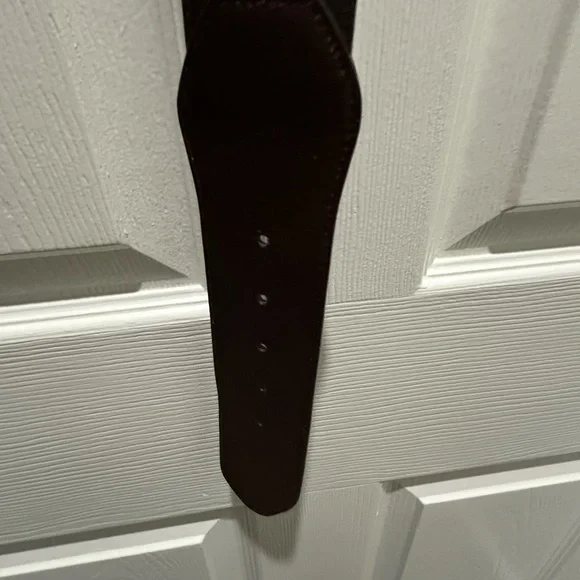 Elegant Brown and Gold Women's Belt - Picture 4 of 6